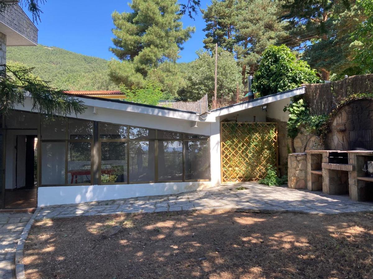 Los Cedros, Gran Chalet Con Piscina Y Apartamento En נאבאסראדה מראה חיצוני תמונה